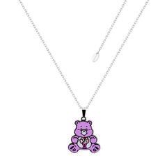 Couture Kingdom Care Bears - Share Bear Belly Badge ECC Enamel Necklace