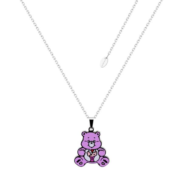 Couture Kingdom Care Bears - Share Bear Belly Badge ECC Enamel Necklace