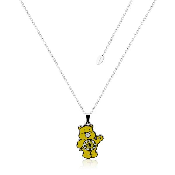 Couture Kingdom Care Bears - Funshine Bear Belly Badge ECC Enamel Necklace