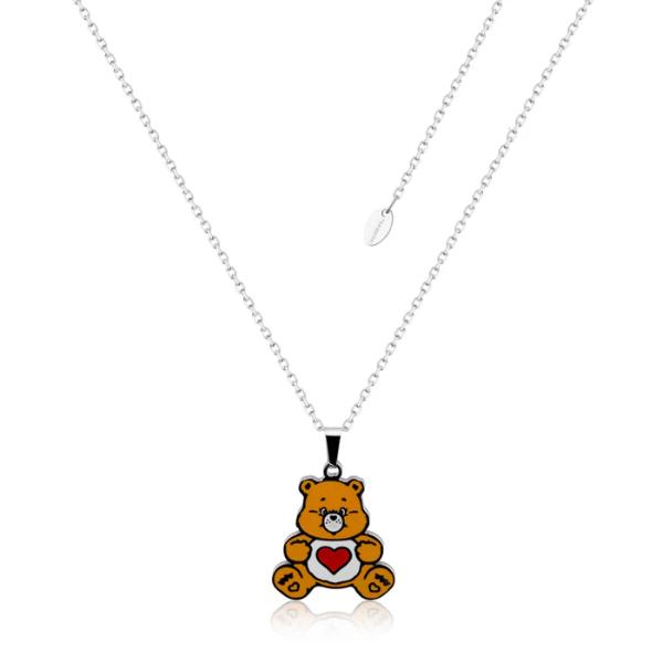 Couture Kingdom Care Bears - Tenderheart Bear Belly Badge ECC Enamel Necklace