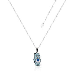 Couture Kingdom Care Bears - Grumpy Bear Belly Badge ECC Enamel Necklace