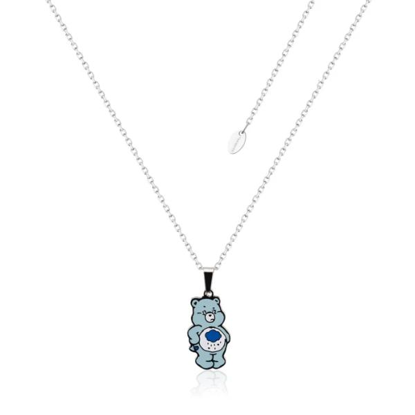 Couture Kingdom Care Bears - Grumpy Bear Belly Badge ECC Enamel Necklace