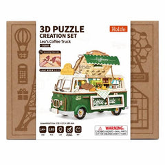 Robotime DIY Leos Coffee Truck