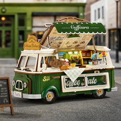 Robotime DIY Leos Coffee Truck