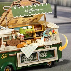 Robotime DIY Leos Coffee Truck