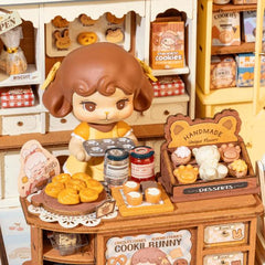 Robotime DIY Mini House Cookii Bunnys Cookie Shop