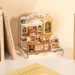 Robotime DIY Mini House Cookii Bunnys Cookie Shop