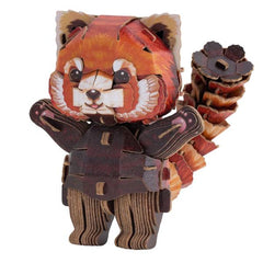 Makebug - 3D Kraft Paper Puzzle Tiny Red Panda