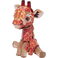 Makebug - 3D Kraft Paper Puzzle Tiny Giraffe
