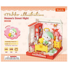 Robotime DIY Mini Shop Mousses Sweet Night