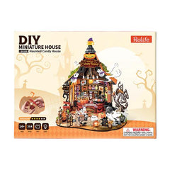Robotime DIY Mini House Haunted Candy House