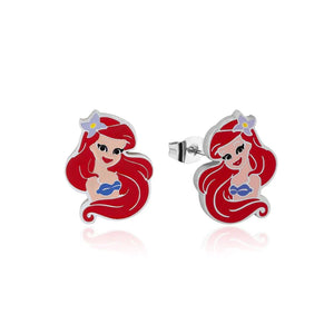 Couture Kingdom Disney - ECC The Little Mermaid Ariel Enamel Stud Earrings S