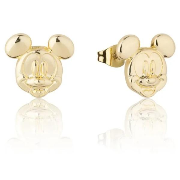 Couture Kingdom Disney - Mickey Mouse Face Stud Earrings Gold Plated