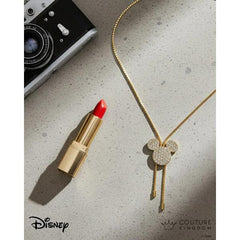 Couture Kingdom Disney - Mickey Mouse Lariat Necklace Gold Plated