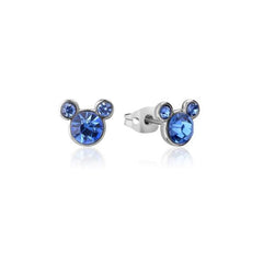 Couture Kingdom Disney - Mickey September Birthstone Stud Earrings