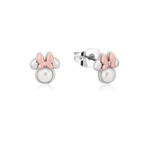 Couture Kingdom Disney - Minnie Mouse Precious Metal Pearl Stud Earrings