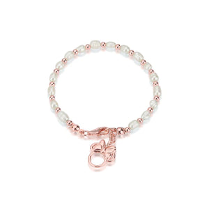 Couture Kingdom Disney - Minnie Mouse  Precious Metal Pearl Bracelet
