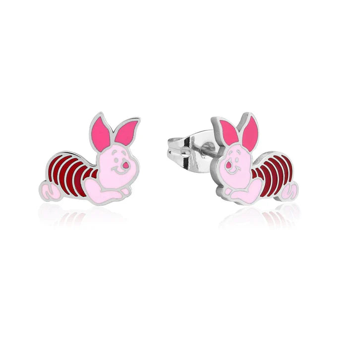 Couture Kingdom Disney – Winnie The Pooh Piglet Enamel Stud Earrings ECC