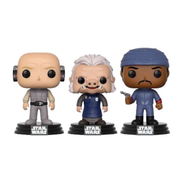 Star Wars – Lobot, Ugnaught, Bespin Guard US Exclusive Pop! Vinyl 3-Pack