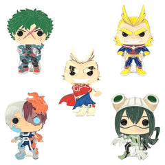 My Hero Academia – 4" Pop! Enamel Pin Assortment (Display of 12)
