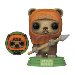Star Wars – Across the Galaxy: Wicket US Exclusive Pop! Vinyl with Pin