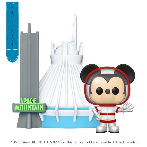 Disney World 50th Anniversary – Space Mountain & Mickey Mouse US Exclusive Pop! Town