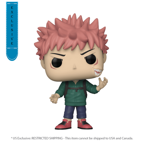 Jujutsu Kaisen - Itadori (Sukana Mouth) US Exclusive Pop! Vinyl