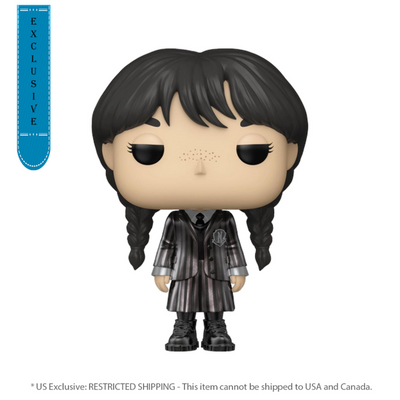Wednesday (TV) - Wednesday Addams Metallic US Exclusive Pop! Vinyl