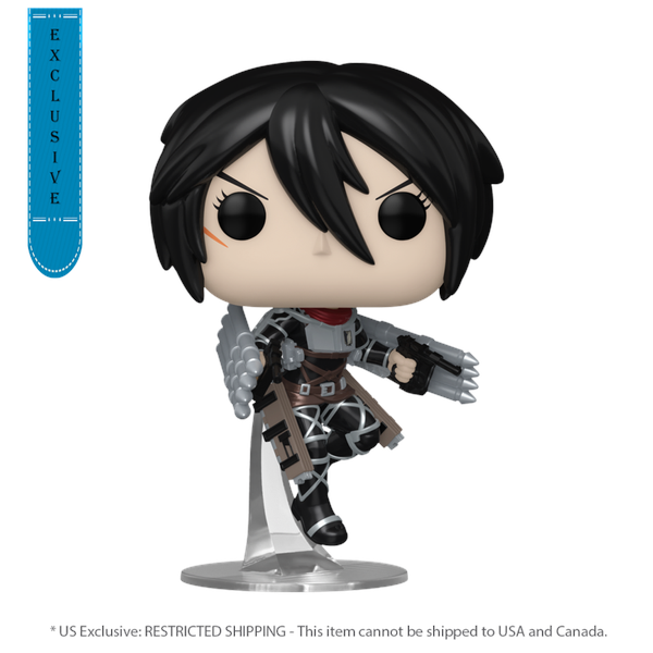 Attack on Titan - Mikasa Ackerman US Exclusive Metallic Pop! Vinyl