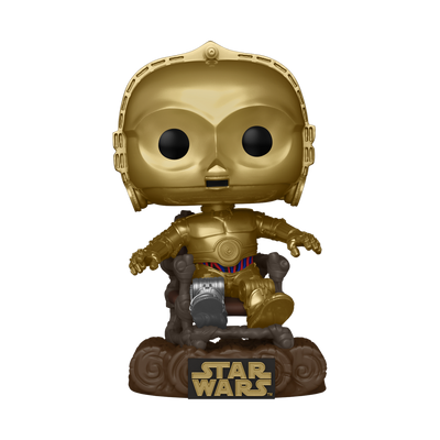 Star Wars: Return of the Jedi 40th Anniversary - C3P0 in chair Pop! Vinyl