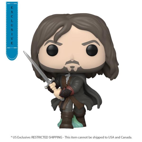 The Lord of the Rings - Aragorn US Exclusive Glow Pop! Vinyl