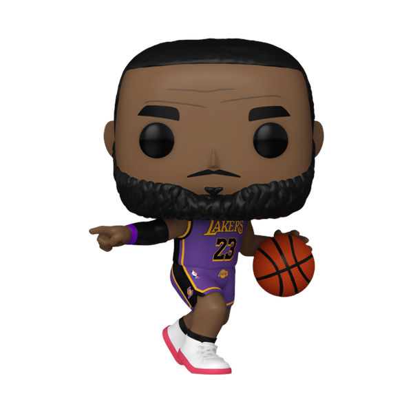NBA: Lakers - LeBron James (Purple Uniform #23) Pop! Vinyl