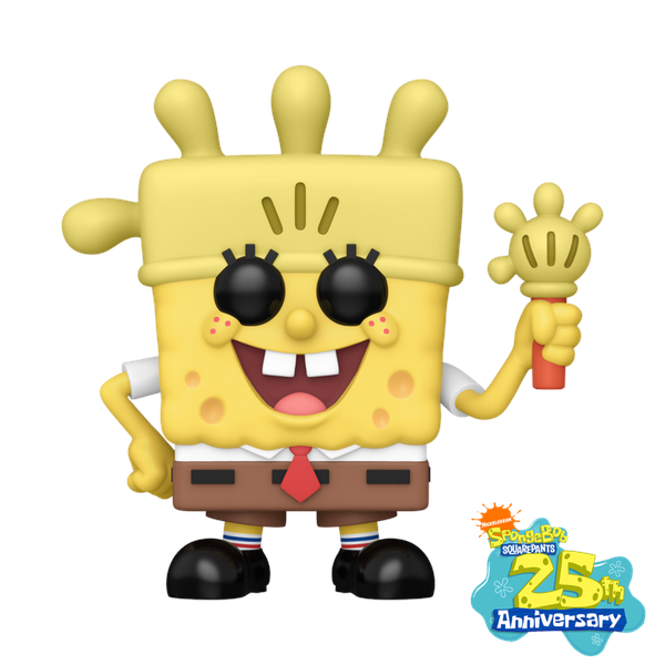 Spongebob - 25th Anniversary Glove World Spongebob Pop! Vinyl