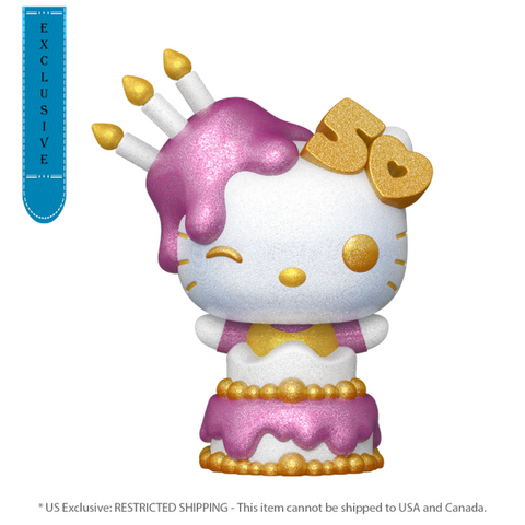 Image of Hello Kitty 50th - Hello Kitty Cake DGL US Exclusive Pop! Vinyl