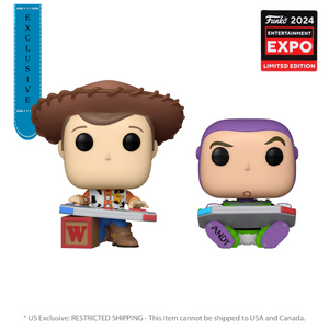 Toy Story - Woody & Buzz Gaming Pop! 2PK C-EXPO EXC