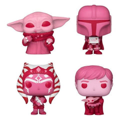 Star Wars: Valentines 2024 – Pink US Exclusive Pocket Pop! 4-Pack Heart Box