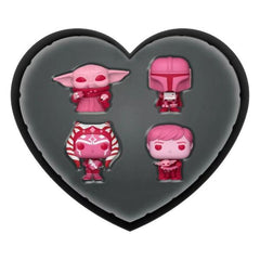Star Wars: Valentines 2024 – Pink US Exclusive Pocket Pop! 4-Pack Heart Box