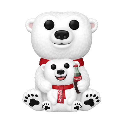 Coca-Cola - Polar Bear with Cub Pop! Vinyl
