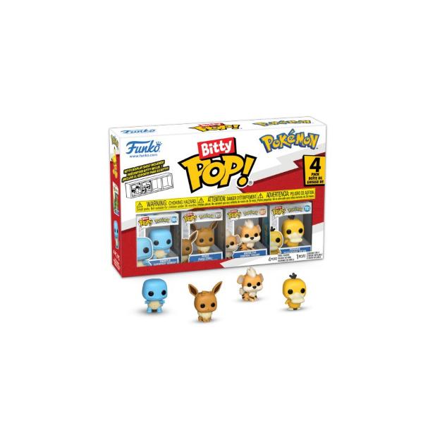 Pokemon – Squirtle Bitty Pop! 4-Pack