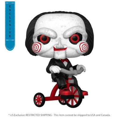 Saw: 10th Anniversary - Billy on Tricycle US Exclusive Pop! Plus