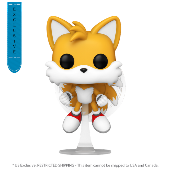 Sonic the Hedgehog - Tails (Flying) US Exclusive Pop! Vinyl