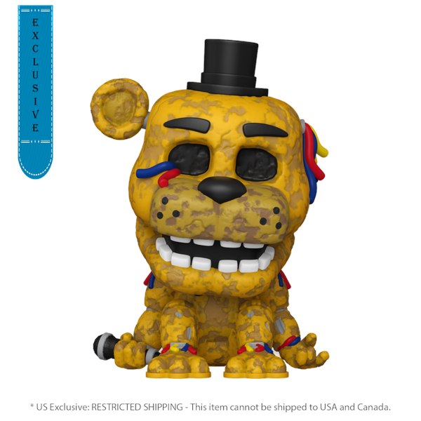 Five Nights at Freddy's - Withered Golden Freddy US Exclusive Pop! Vinyl