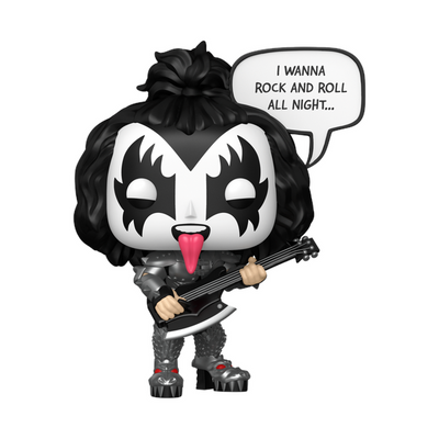 KISS - The Demon (Rock & Roll All Night) Pop! Vinyl Sayings