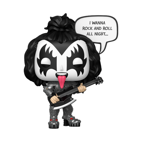 KISS - The Demon (Rock & Roll All Night) Pop! Vinyl Sayings