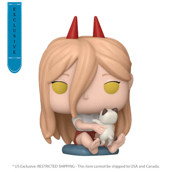 Chainsaw Man - Power with Meowy US Exclusive Pop! Vinyl