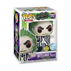 Beetlejuice - Beetlejuice on Tombstone US Exclusive Glow Pop! Vinyl
