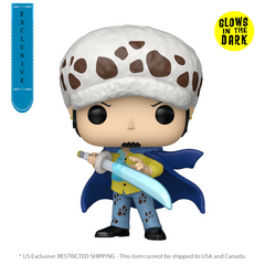 One Piece - Trafalgar Law (with Blue Anesthesia) US Exclsuvie Glow Pop! Vinyl