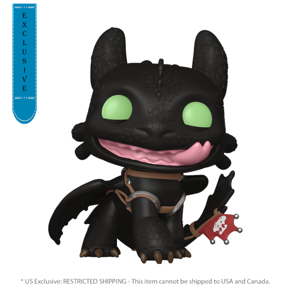 How to Train Your Dragon - Toothless with Tongue Out US Exclusive Pop! Vinyl