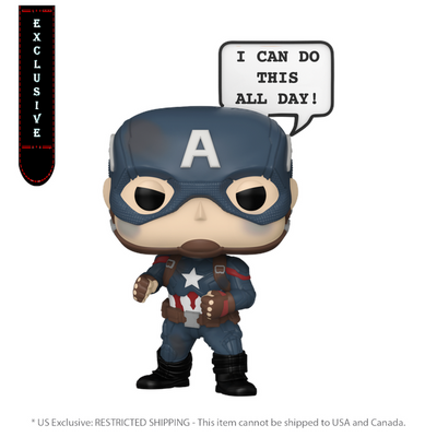 Pop! Sayings - Captain America 'I Can Do This All Day' Convention Exclusive Pop! Vinyl