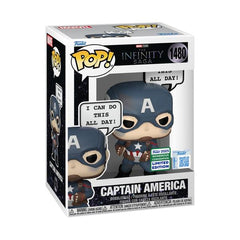 Pop! Sayings - Captain America 'I Can Do This All Day' Convention Exclusive Pop! Vinyl